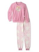 Pyjama with cuff in pure organic cotton