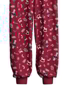 Kinder - Bündchen-Pyjama aus 100% Baumwolle in Rot, Gemustert aus Serie Family & Friends von CALIDA