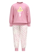 Pyjama with cuff in pure organic cotton