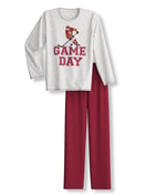 Multipack Kids - Pyjamas, long made of 100% Cotton in Grey, , from the Kids Sports series by CALIDA