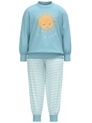 Pyjama with cuff in pure organic cotton