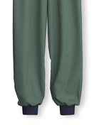 Kinder - Bündchen-Pyjama aus 100% Baumwolle in Grün, Gemustert aus Serie Kids Outdoor von CALIDA