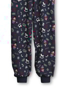 Kids - Pyjama with cuff made of 100% Cotton in Blue, Patterned, from the Family & Friends series by CALIDA