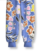 Kids - Pyjama with cuff made of 100% Cotton in Purple, , from the Toddlers Flowers series by CALIDA