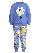 Kids - Pyjama with cuff made of 100% Cotton in Purple, , from the Toddlers Flowers series by CALIDA