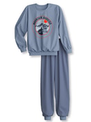 Multipack Enfant - Pyjama avec bords élastiques en 100% coton de couleur Gris, , de la série Kids Outdoor de CALIDA
