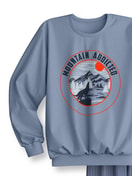 Enfant - Pyjama avec bords élastiques en 100% coton de couleur Gris, , de la série Kids Outdoor de CALIDA