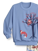 Kinder - Bündchen-Pyjama aus 100% Baumwolle in Blau,  aus Serie Toddlers Outdoor von CALIDA