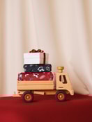 Kinder - Jumpsuit aus 100% Baumwolle in Rot, Gemustert aus Serie Family & Friends von CALIDA, Detail