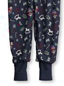 Kinder - Jumpsuit aus 100% Baumwolle in Blau, Gemustert aus Serie Family & Friends von CALIDA