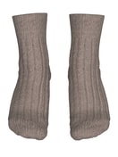 Herren - Wollsocken aus Wolle in Braun, Einfarbig aus Serie RMX Flannel Mood von CALIDA