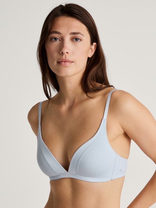 Triangle bra with padding