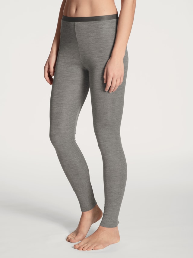 Leggings aus Wolle-Seide