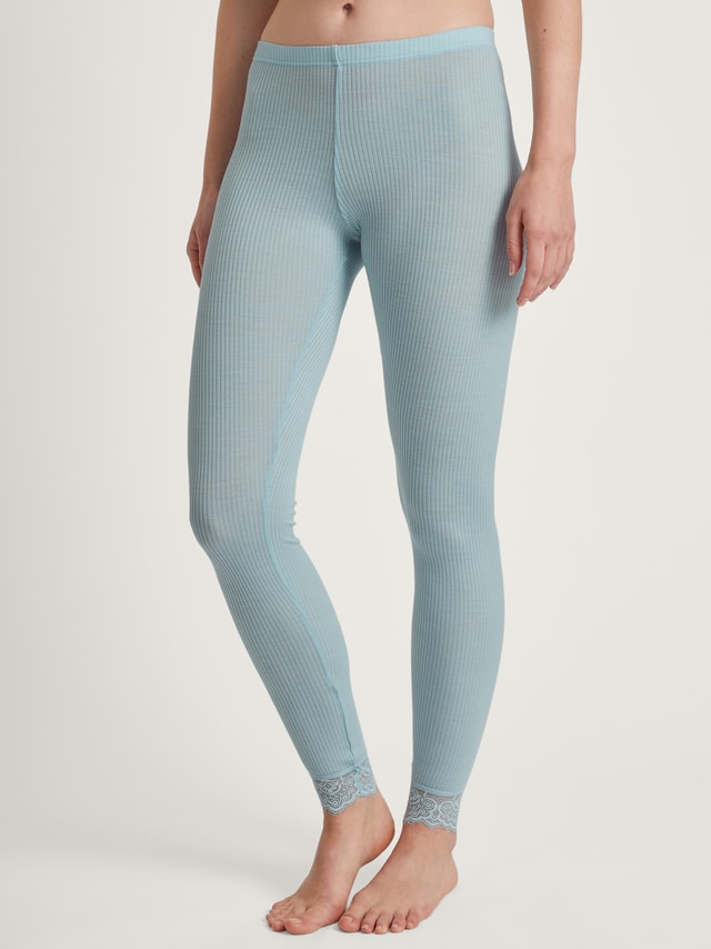 Leggings aus Wolle-Seide