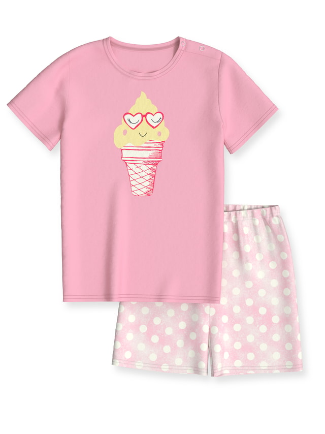 Short pyjamas in pure organic cotton