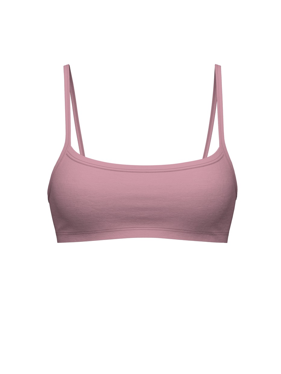Damen - Bustier aus Polyamid in Rosa, Einfarbig aus Serie Eco Sense Special von CALIDA
