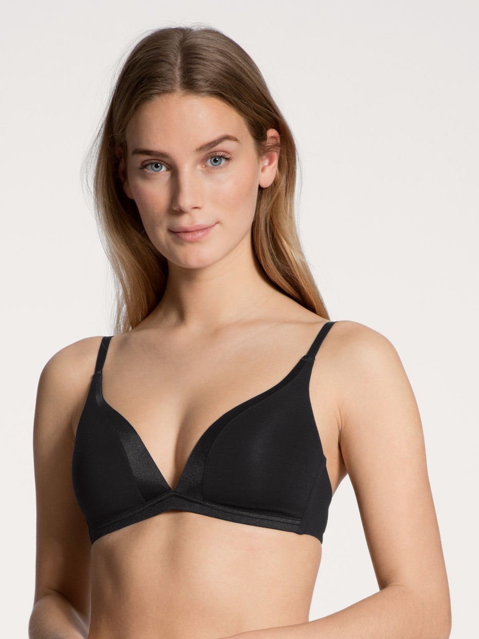 Triangle bra with padding