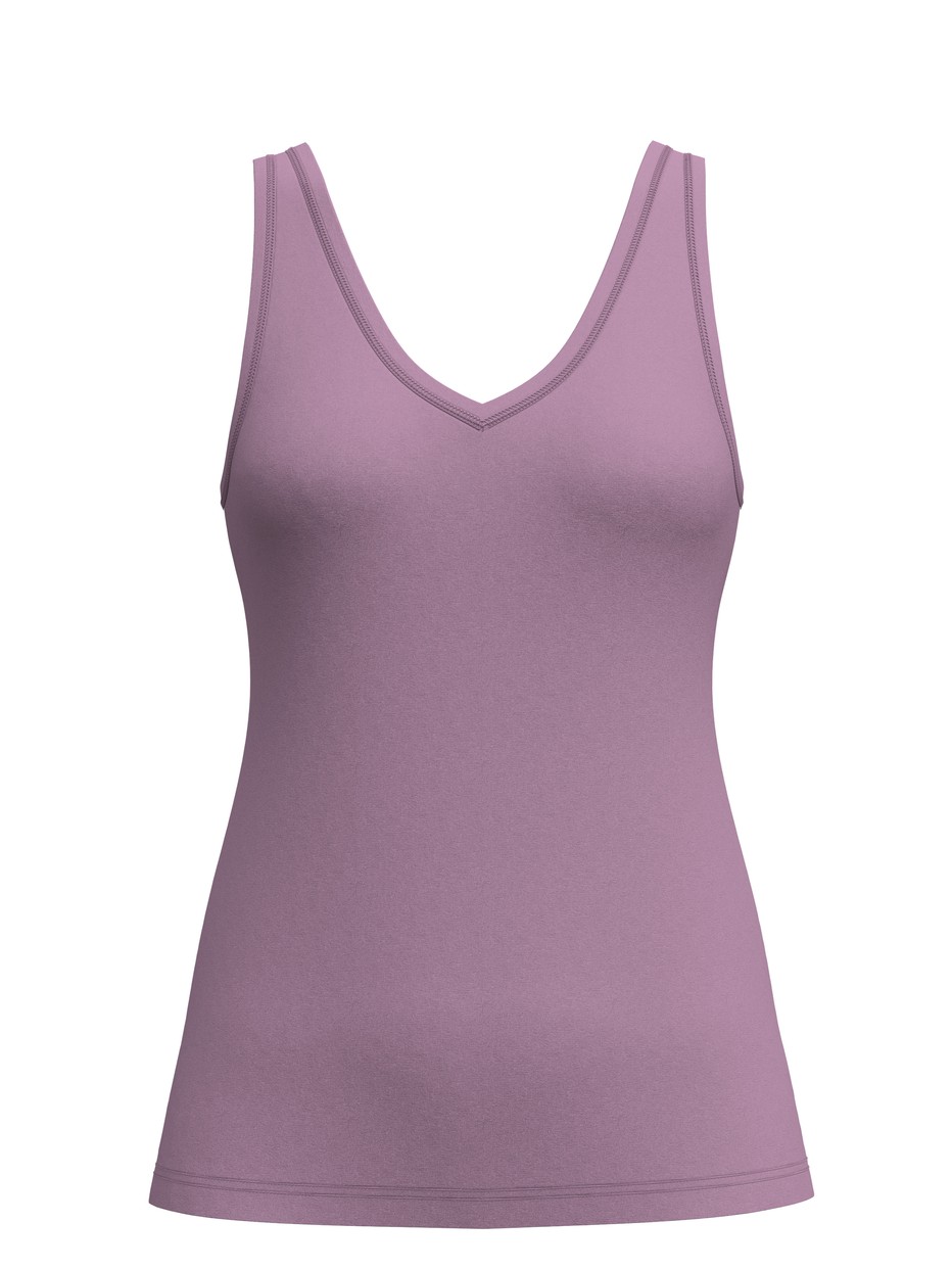 Donna -  in Cotone di colore Viola, Tinta unita, della serie Natural Joy Xtra di CALIDA