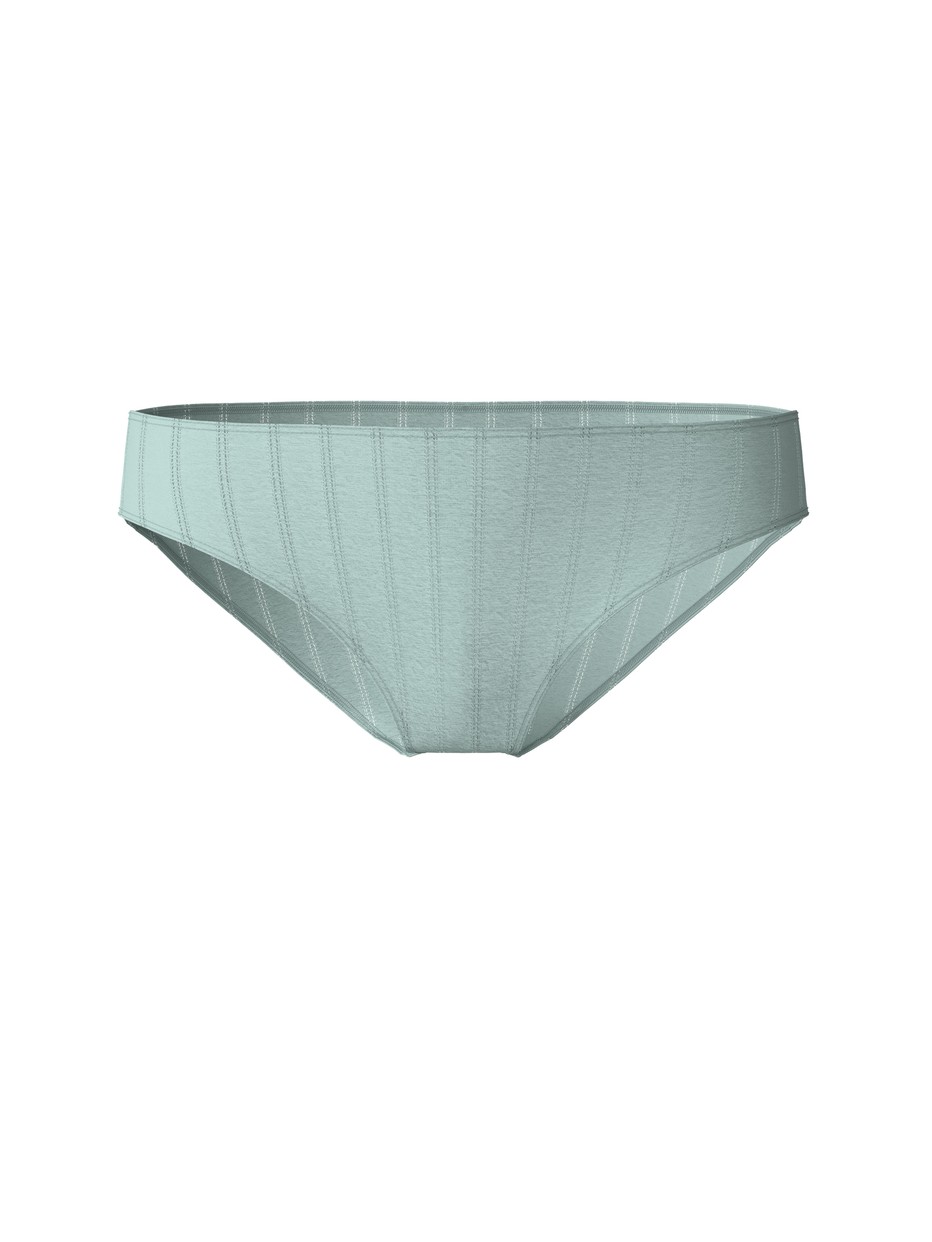 Femme - Culotte en Pima® Coton de couleur Vert, Unicolore, de la série Etude Xtra de CALIDA