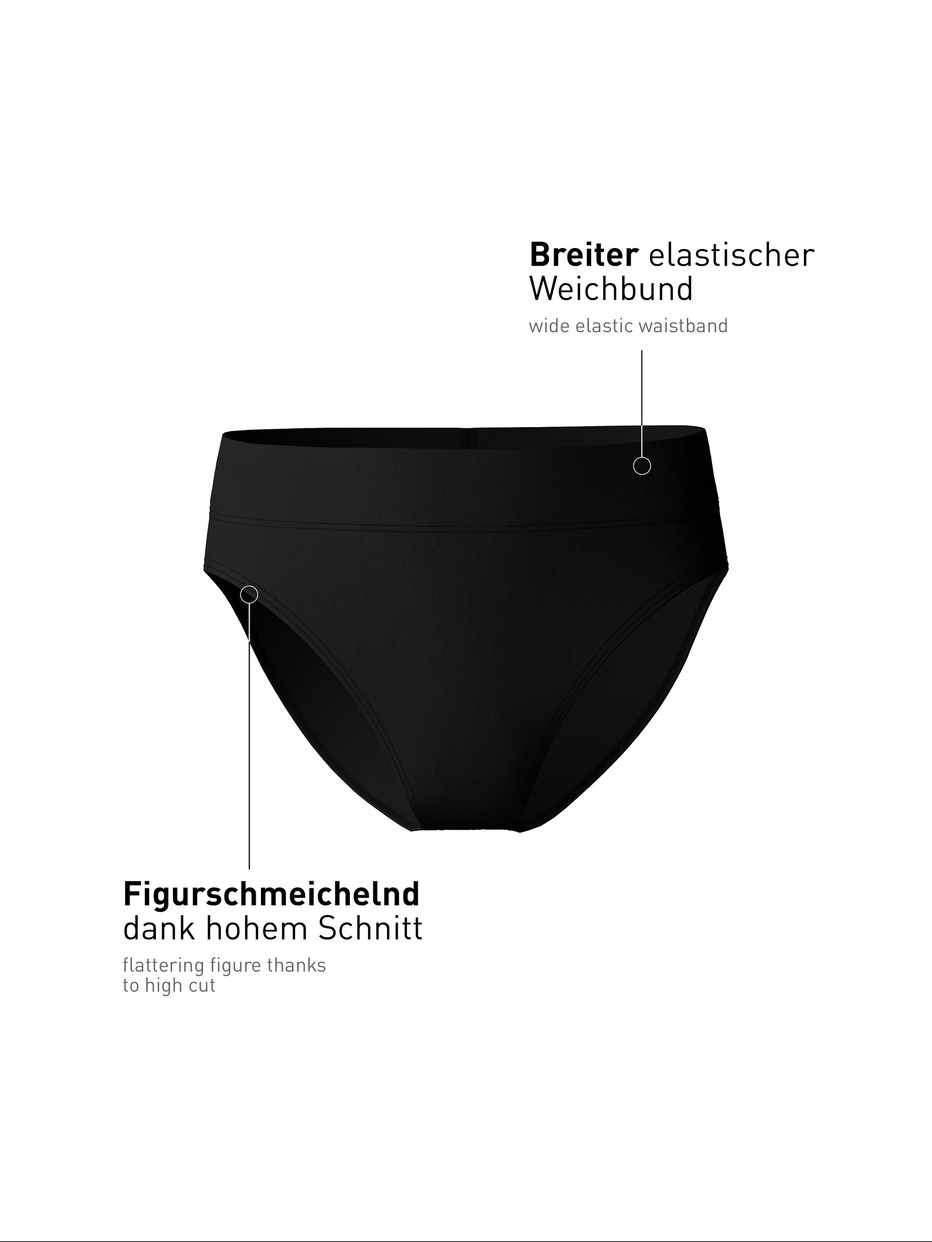 Slip mit Softbund, high waist