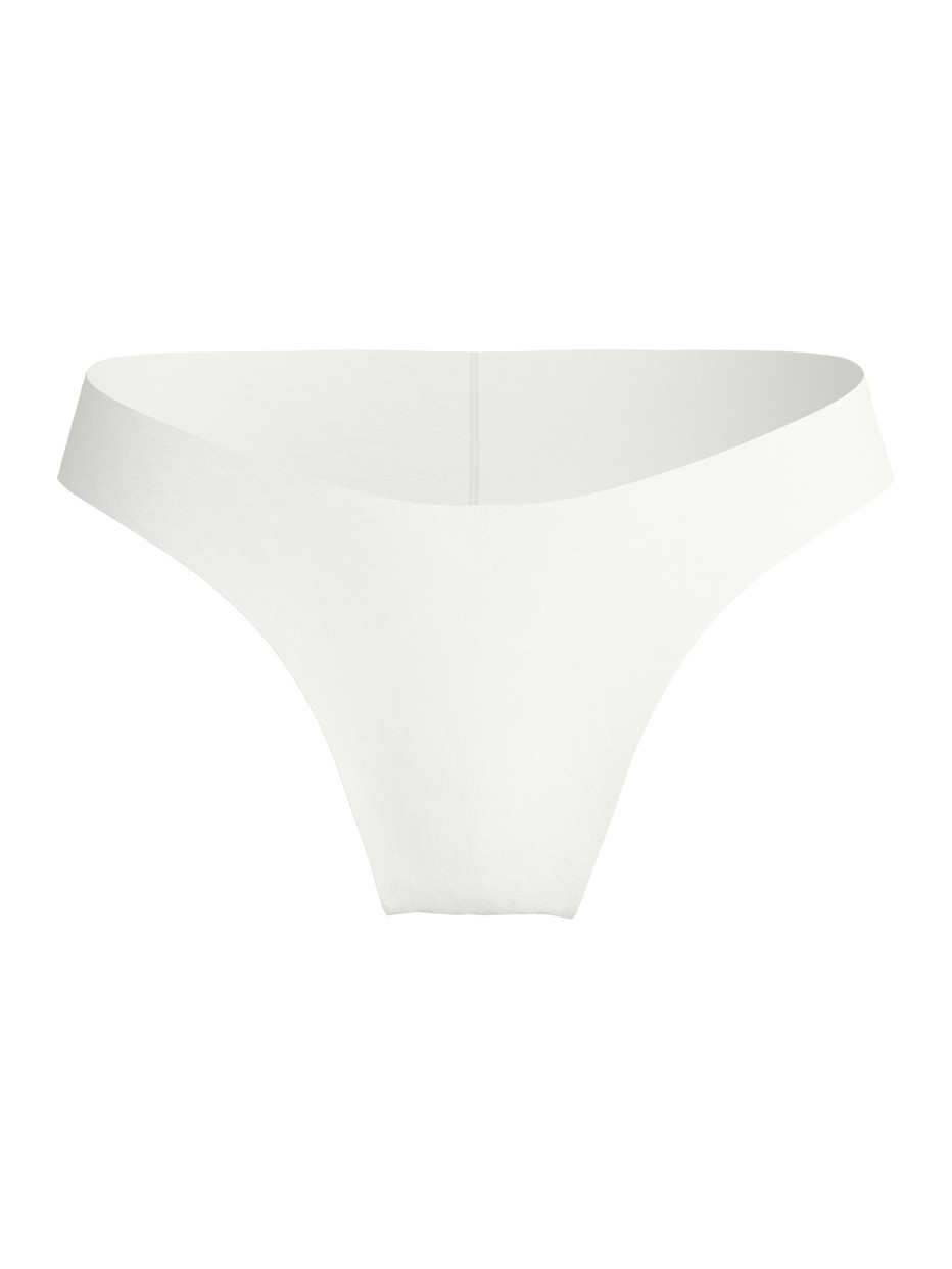 Women - Seamless Brazilian Brief made of Modal in White, Unicoloured, from the Natural Skin series by CALIDA