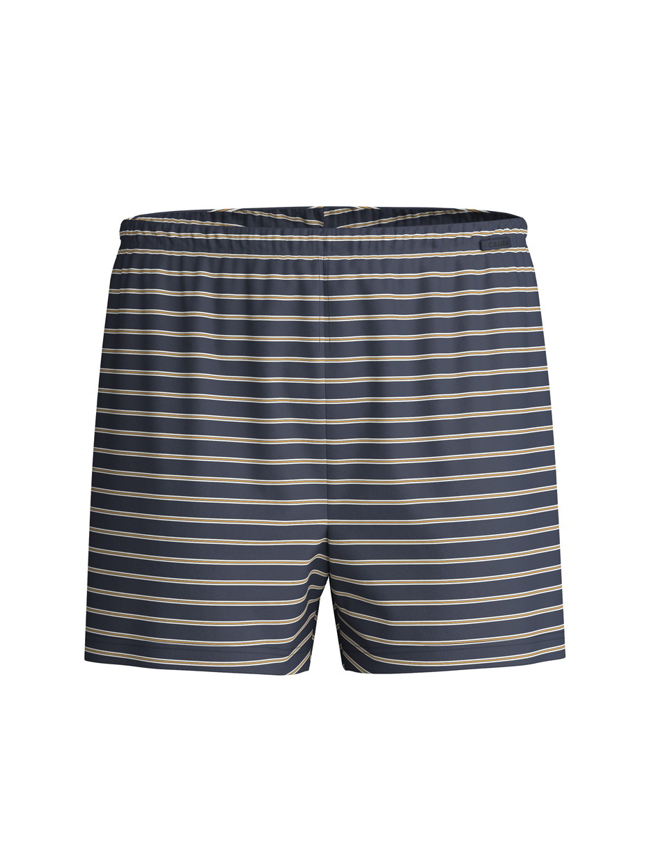 Herren - Boxershorts aus 100% Baumwolle in Blau, Gestreift aus Serie Daywear Xtra von CALIDA