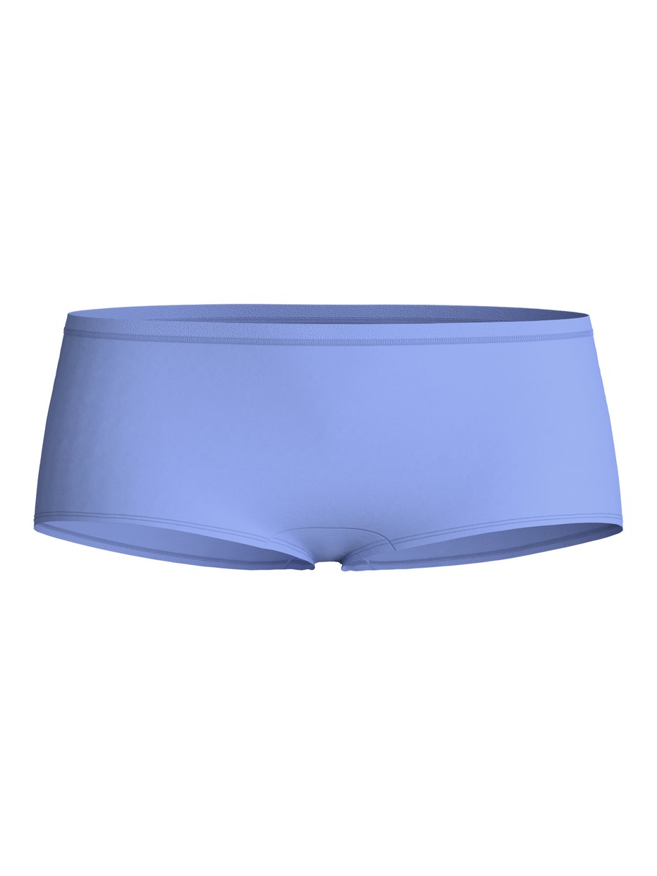 Women - Shorty regular cut made of Polyamide in Blue, Unicoloured, from the Sleek Skin series by CALIDA