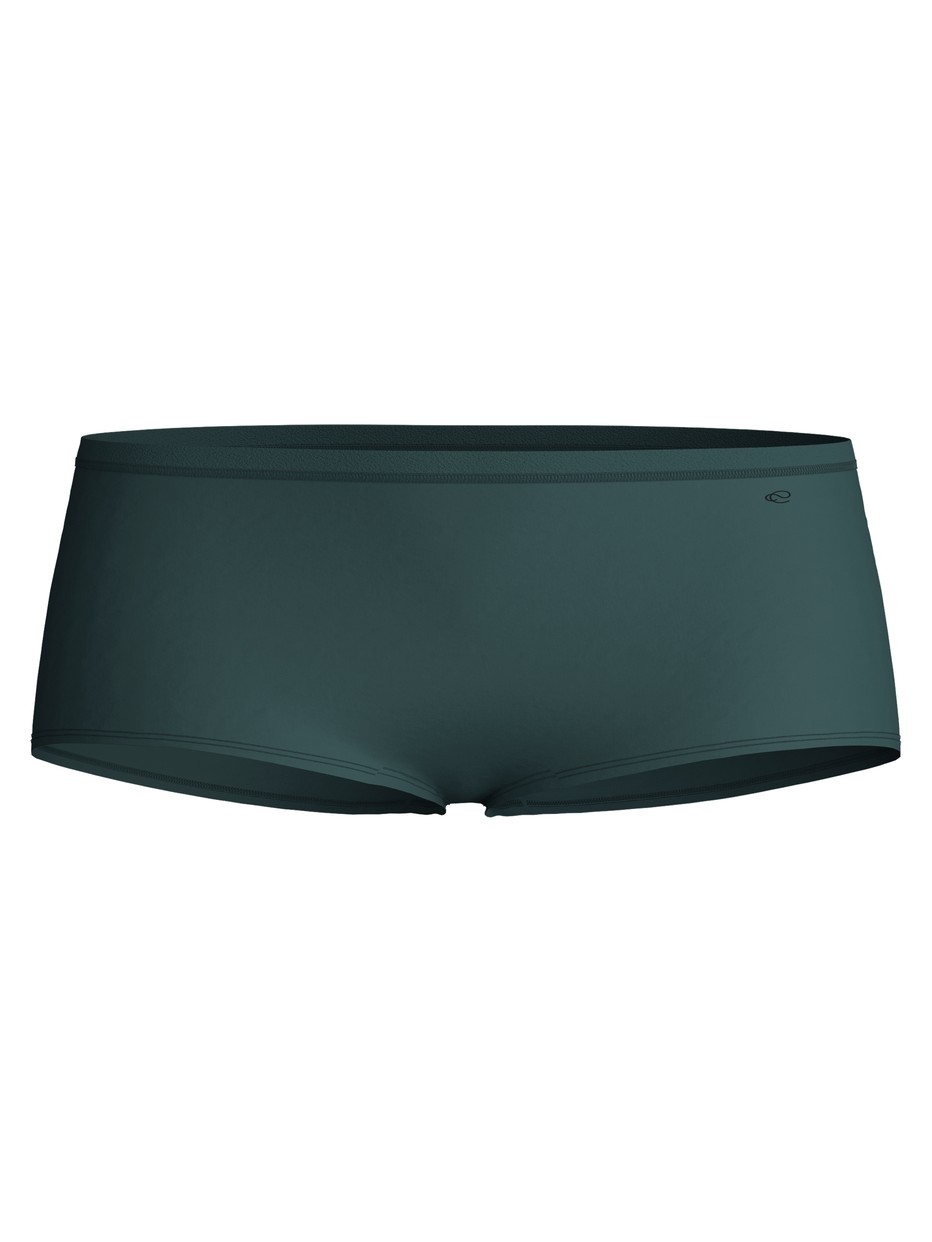 Donna - Panty taglio regolare in Poliammide di colore Verde, Tinta unita, della serie Sleek Skin di CALIDA