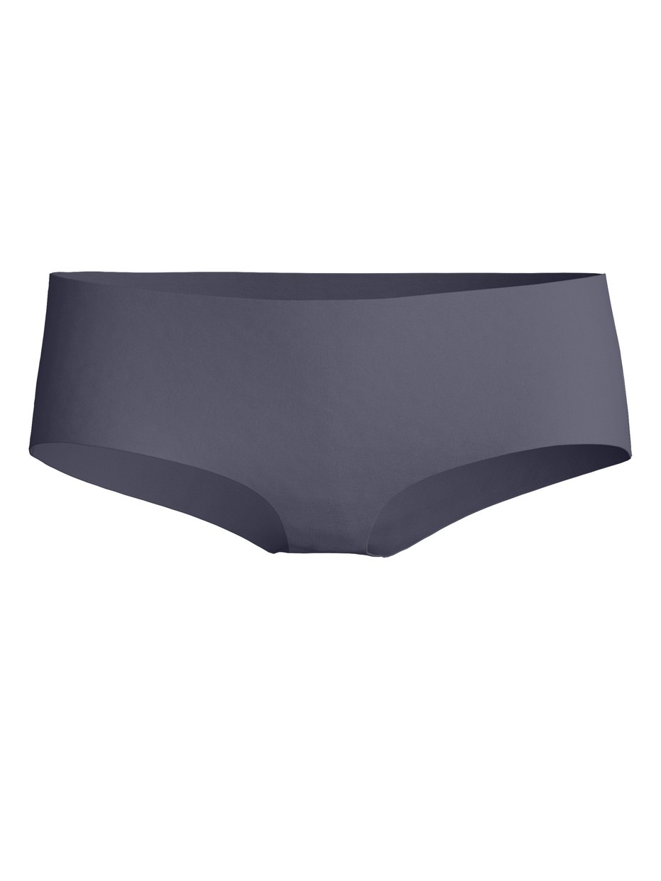 Damen - Seamless-Panty, low cut aus Modal in Grau, Einfarbig aus Serie Natural Skin von CALIDA