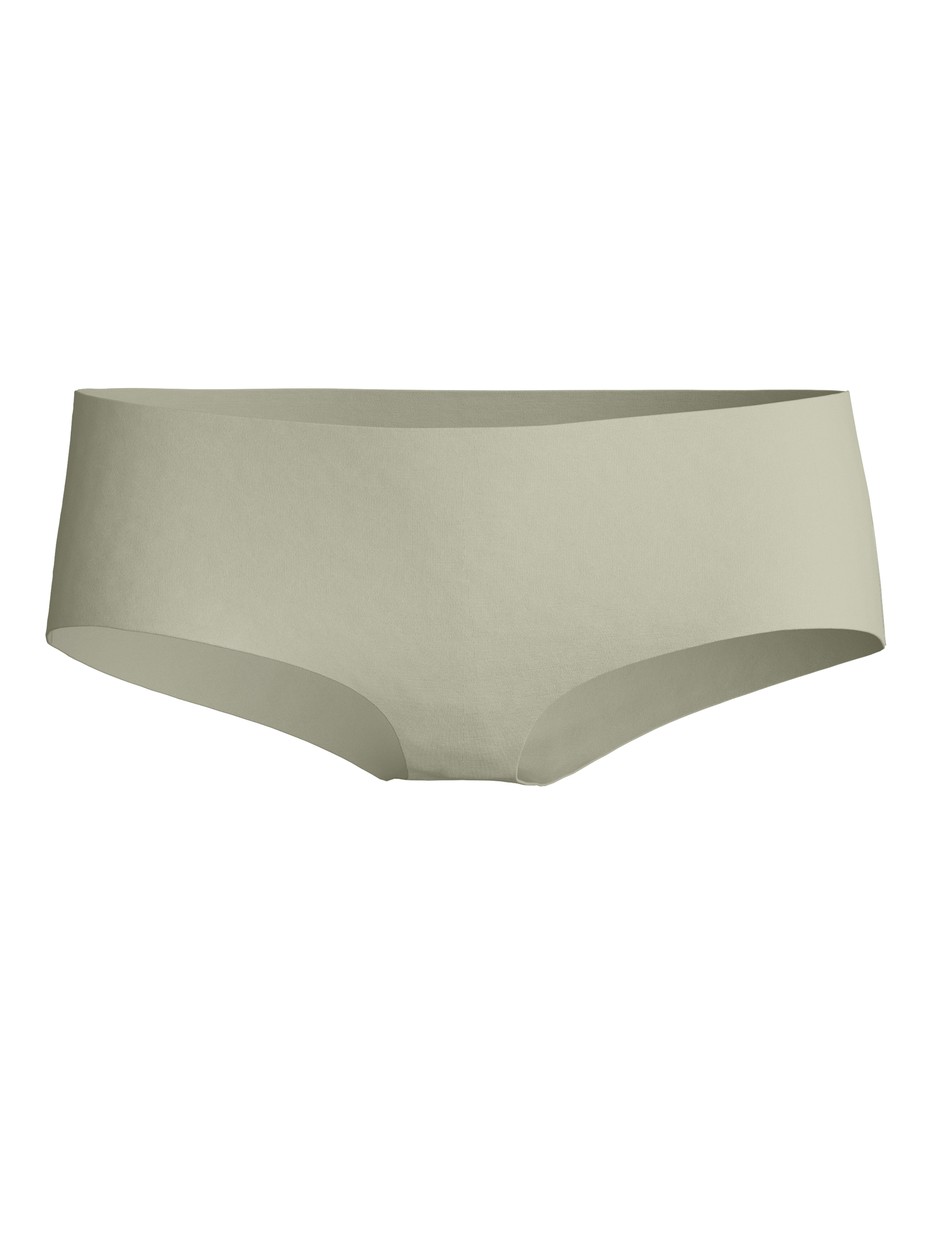 Damen - Seamless-Panty, low cut aus Modal in Grün, Einfarbig aus Serie Natural Skin von CALIDA