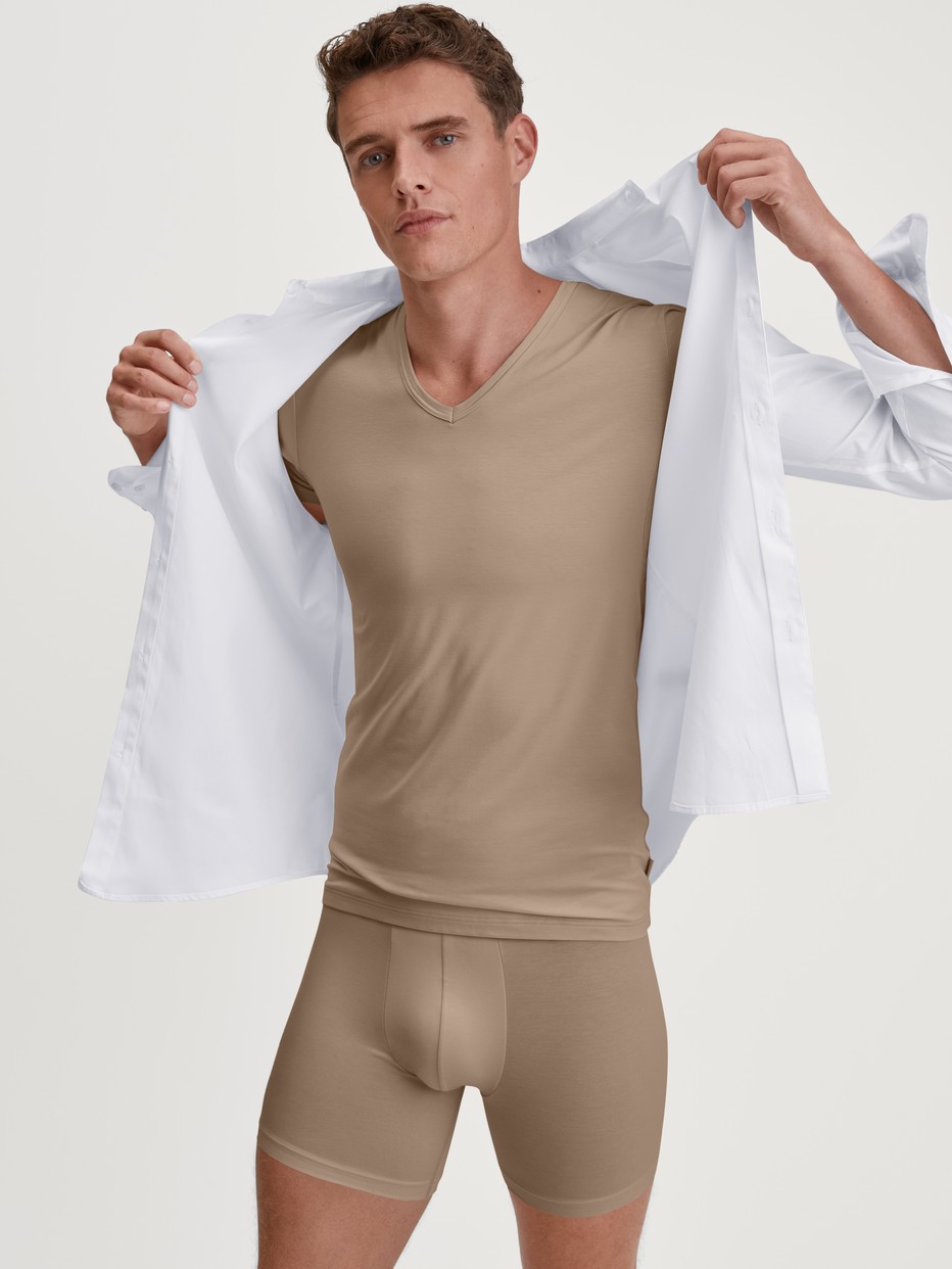 Boxer avec taille élastique souple
