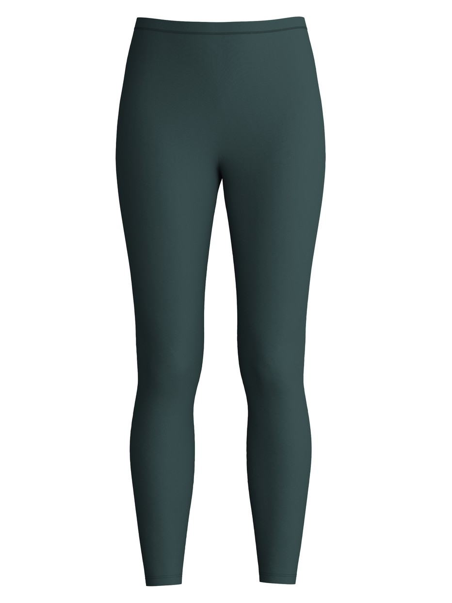 Damen - Leggings aus Baumwolle in Grün, Einfarbig aus Serie Natural Comfort von CALIDA