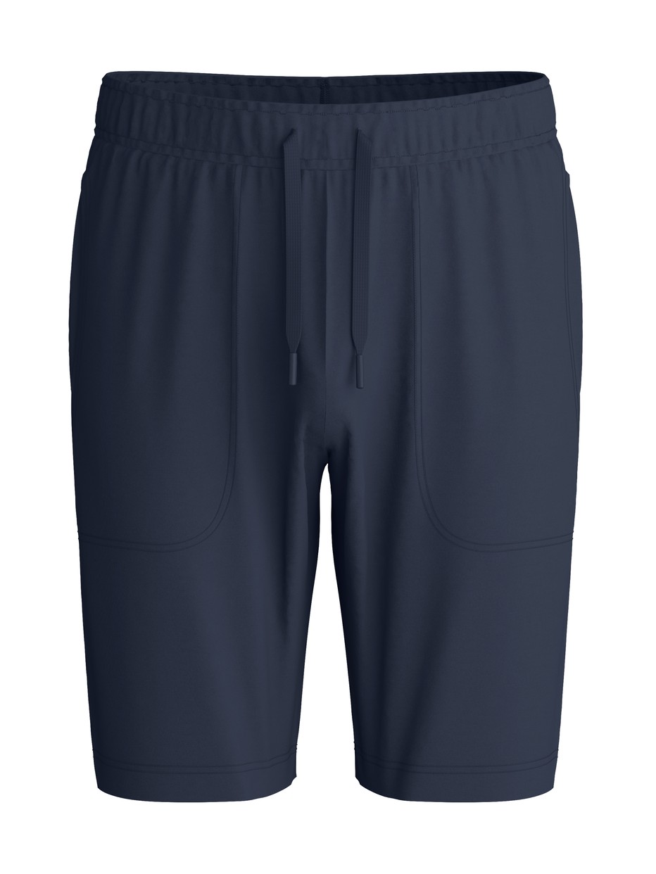 Herren - Bermudas aus Modal in Blau, Einfarbig aus Serie DSW Balancing von CALIDA