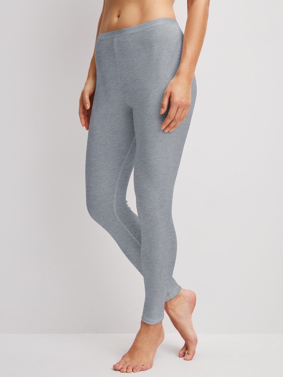 Women model is wearing  made of Wool in Grey, Unicoloured from the True Confidence series by CALIDA, Front view