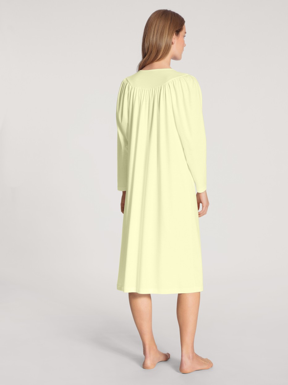 Camicia da notte a maniche lunghe, lunghezza 120 cm