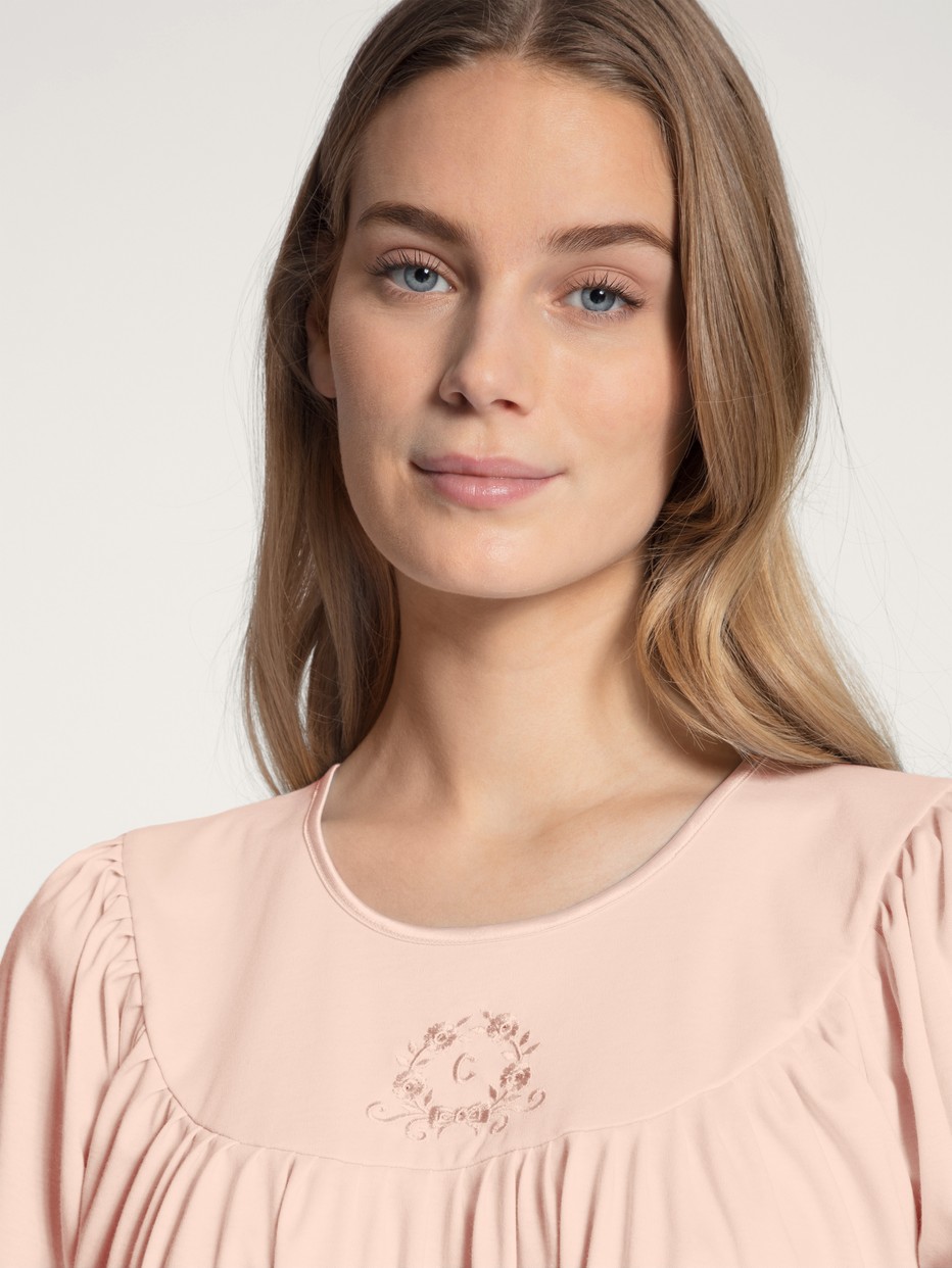Camicia da notte a maniche lunghe, lunghezza 120 cm