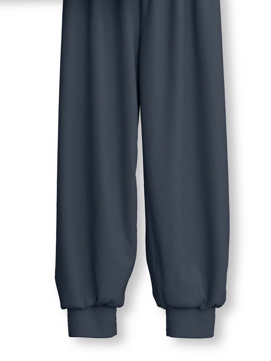 Kids - Pyjama with cuff made of 100% Cotton in Grey, , from the Toddlers Sports series by CALIDA