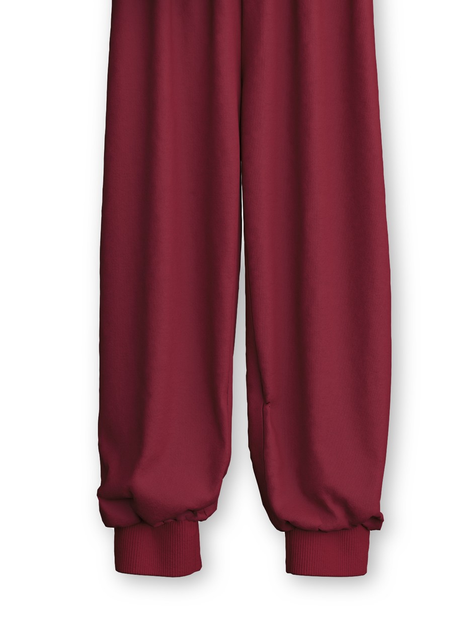 Figli - Pigiama con polsini in 100% cotone di colore Rosso, Modello, della serie Toddlers Outdoor di CALIDA