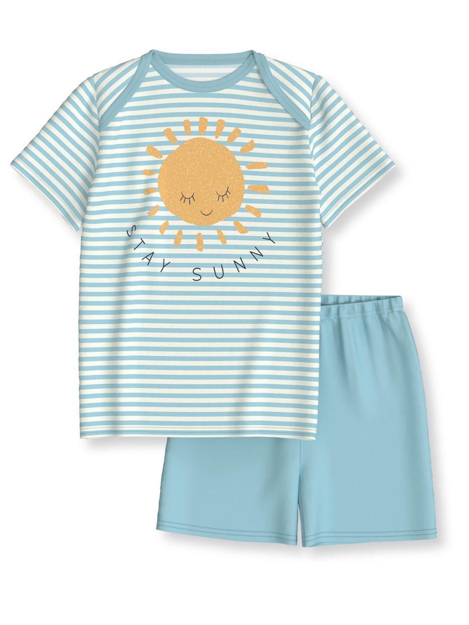 Short pyjamas in pure organic cotton