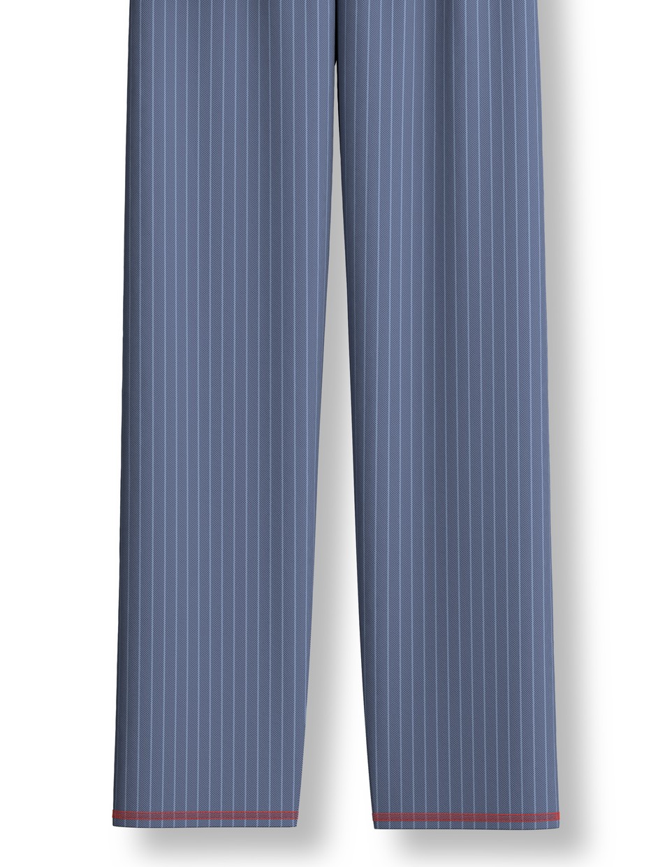 Kinder - Pyjama, lang aus 100% Baumwolle in Blau,  aus Serie Kids Outdoor von CALIDA