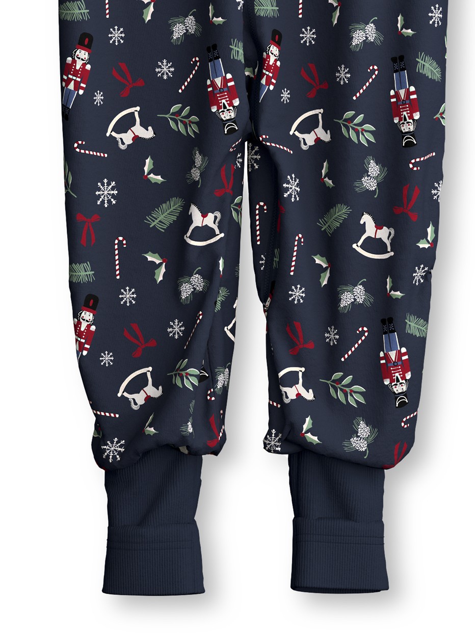 Kids - Jumpsuit made of 100% Cotton in Blue, Patterned, from the Family & Friends series by CALIDA