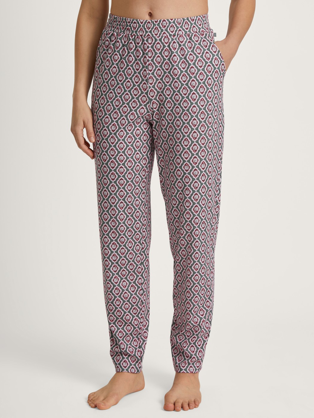 CALIDA Damen Pyjamaoberteil Favourites Love - 100% Supima-Baumwolle
