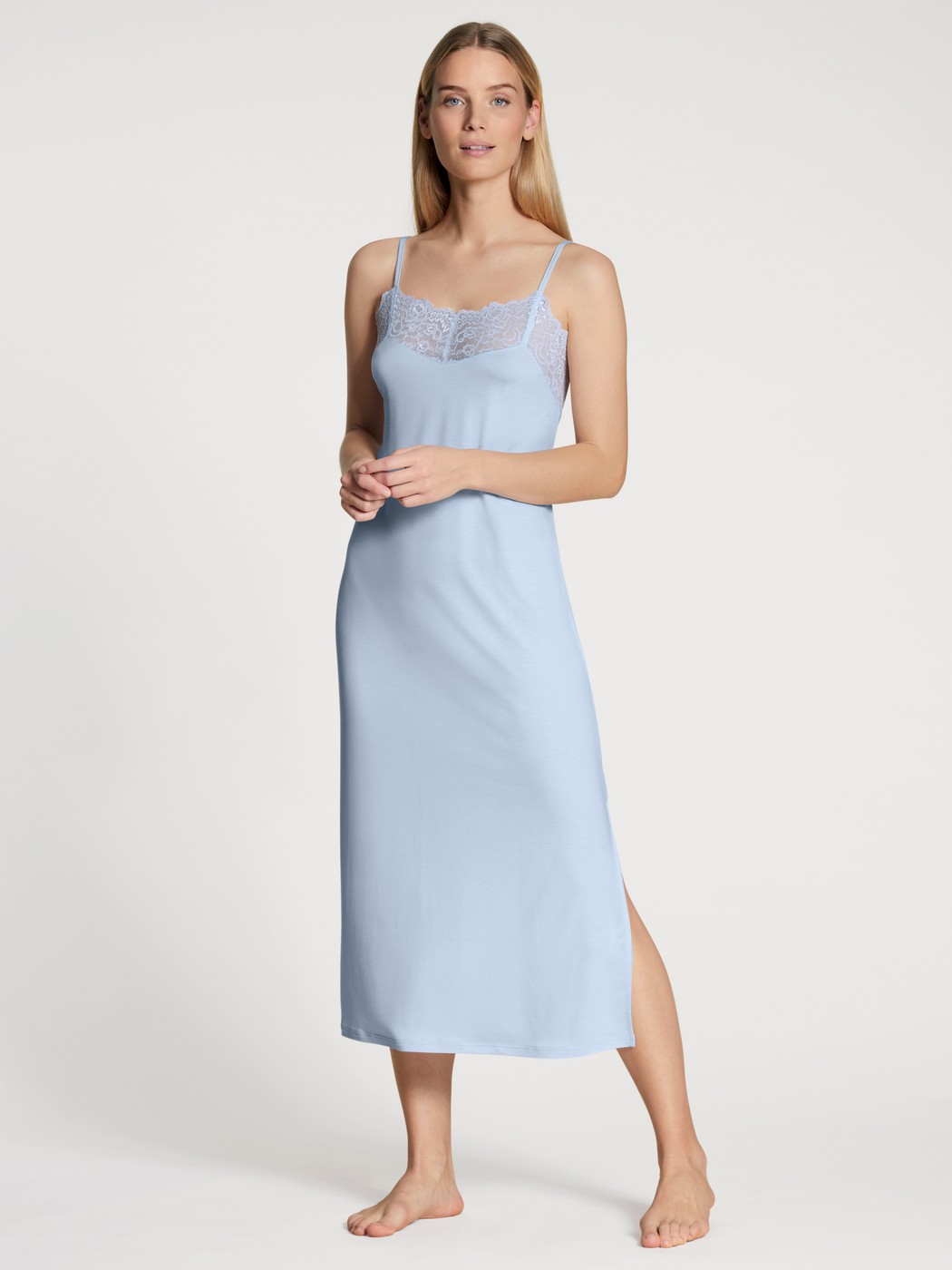 CALIDA Lovely Nights Camicia Da Notte In Puro Cotone Donna – Morbida E Elegante (Taglia 36/38)