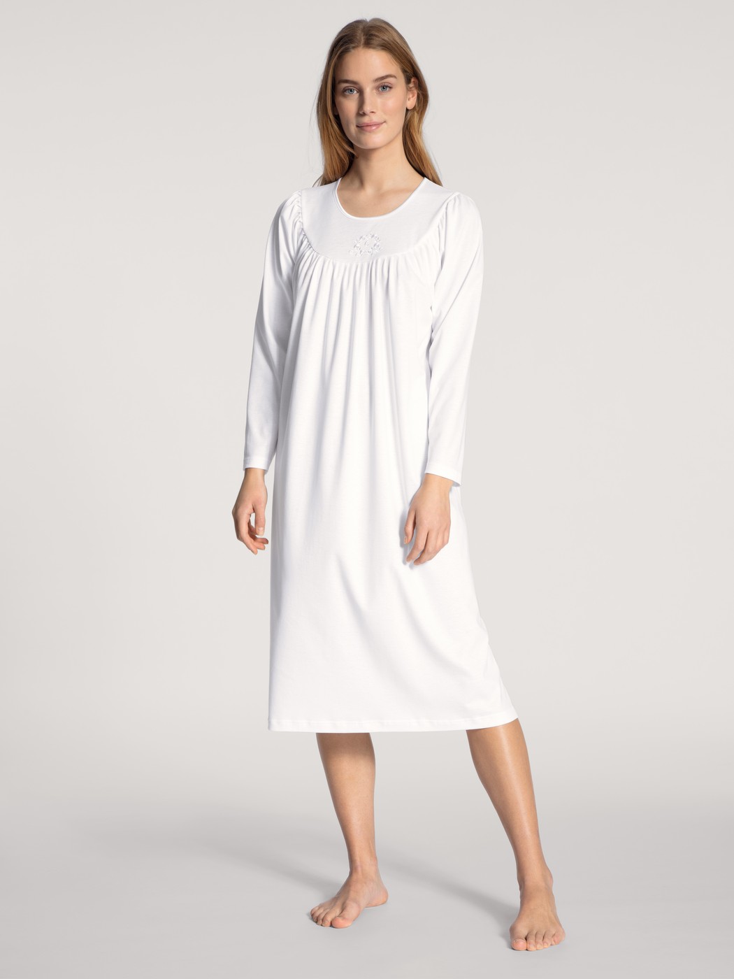 Nightdress length 110 cm white L 50 52 33000 001 L