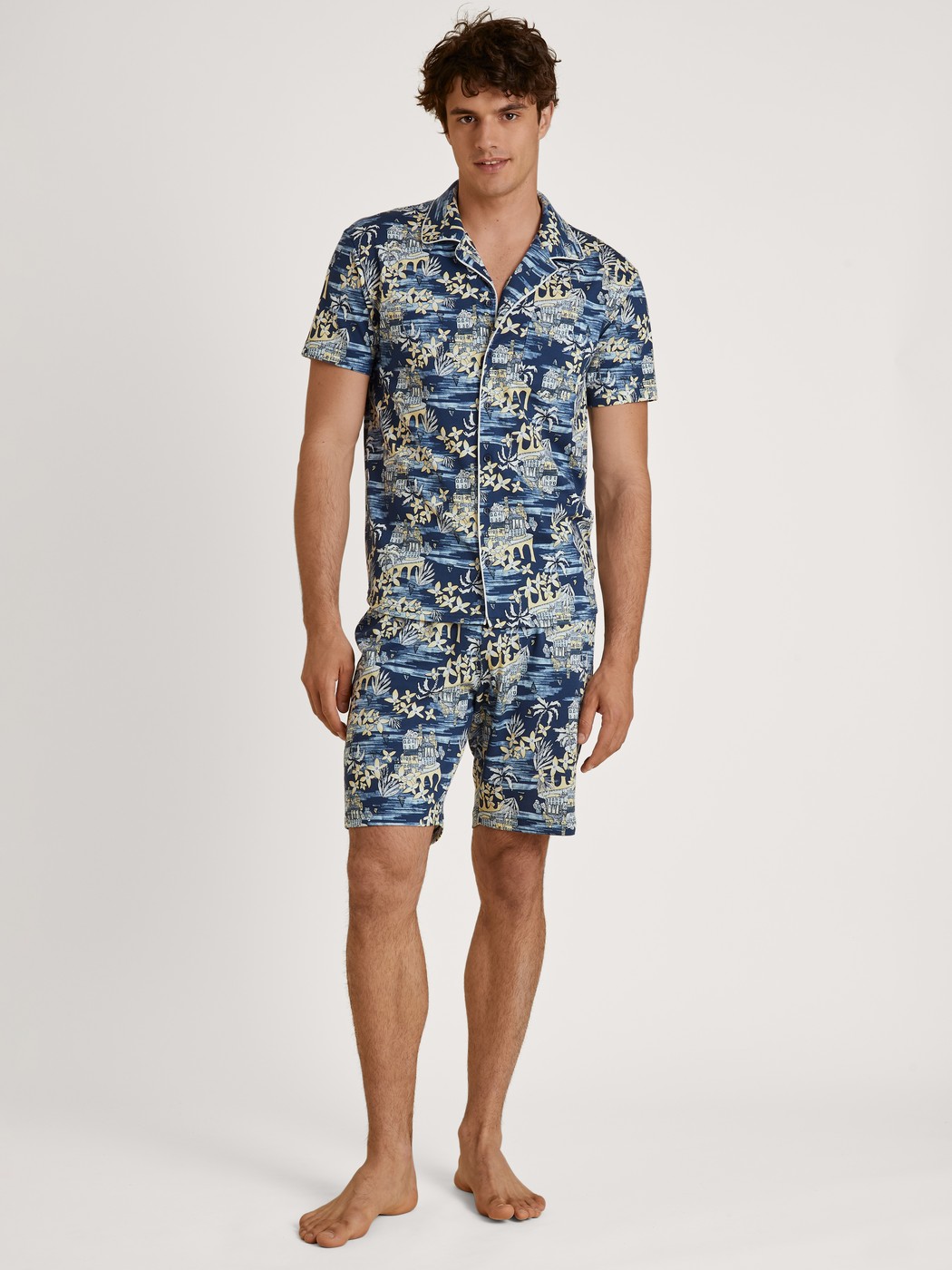 Short pyjama insignia blue L 44185 407 L