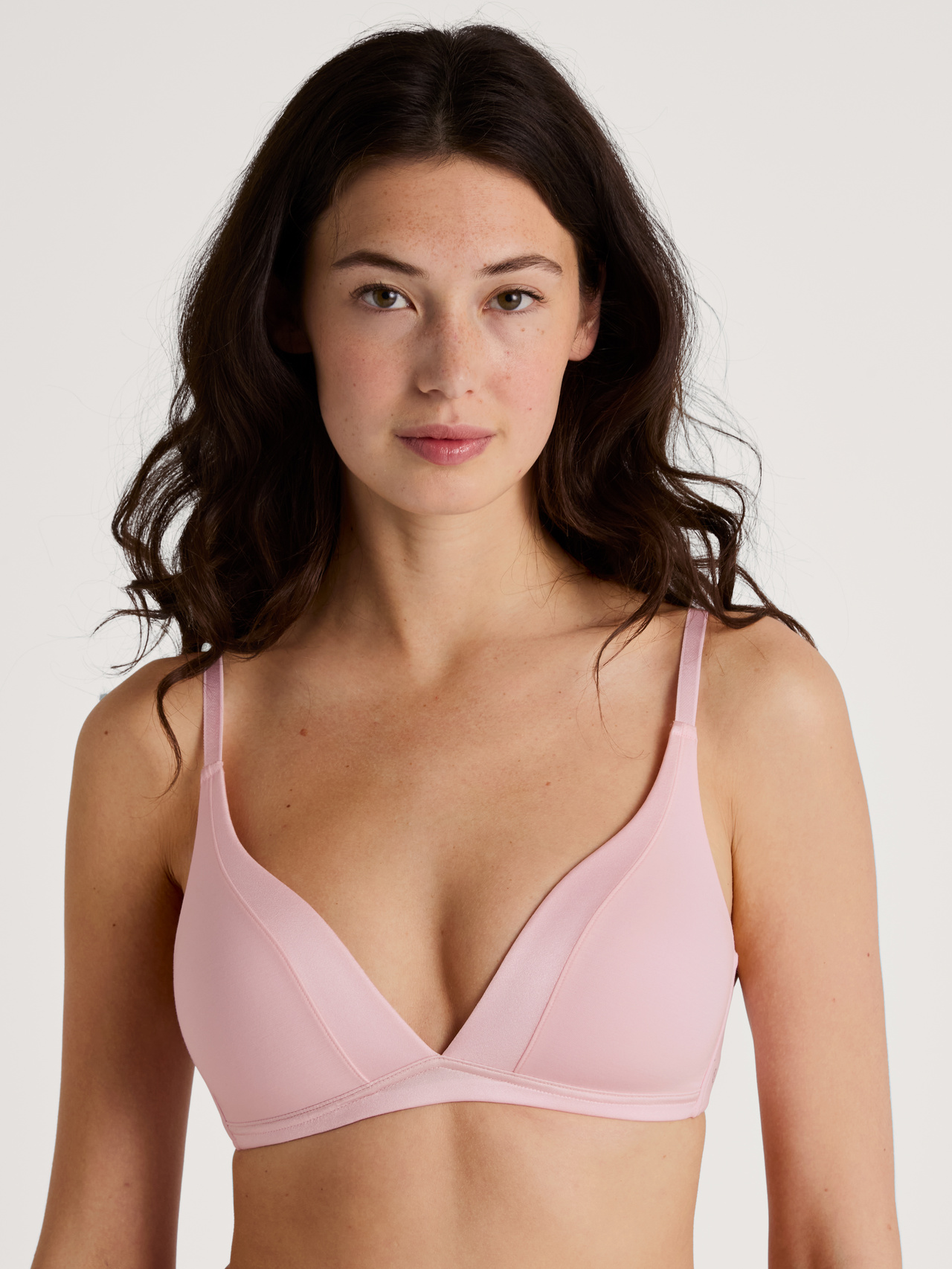 CALIDA Cate Soft-BH ohne Bügelfür Damen, 85B, Rosa, Eleganz für jeden Tag