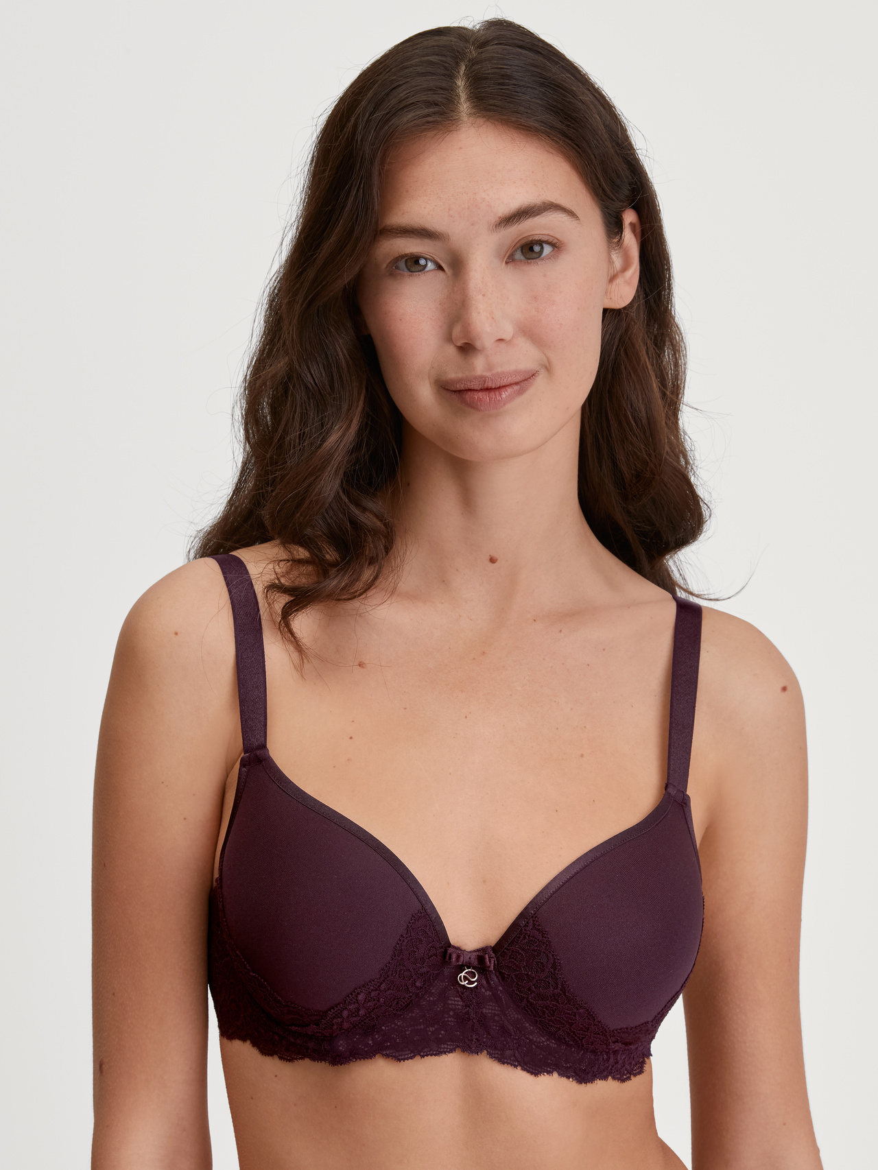 CALIDA Sensual Secrets Spacer-BH mit Bügelfür Damen, 90B, Rot, Das sinnliche Geheimnis komfortabler Eleganz