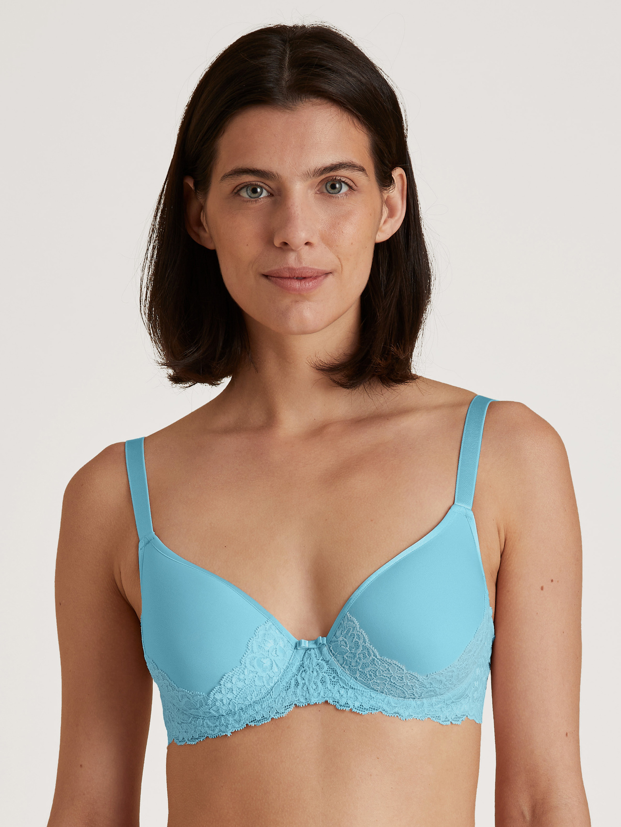 CALIDA Sensual Secrets Spacer-BH mit Bügelfür Damen, 70D, Türkis, Eleganter Basic-BH mit Bügeln