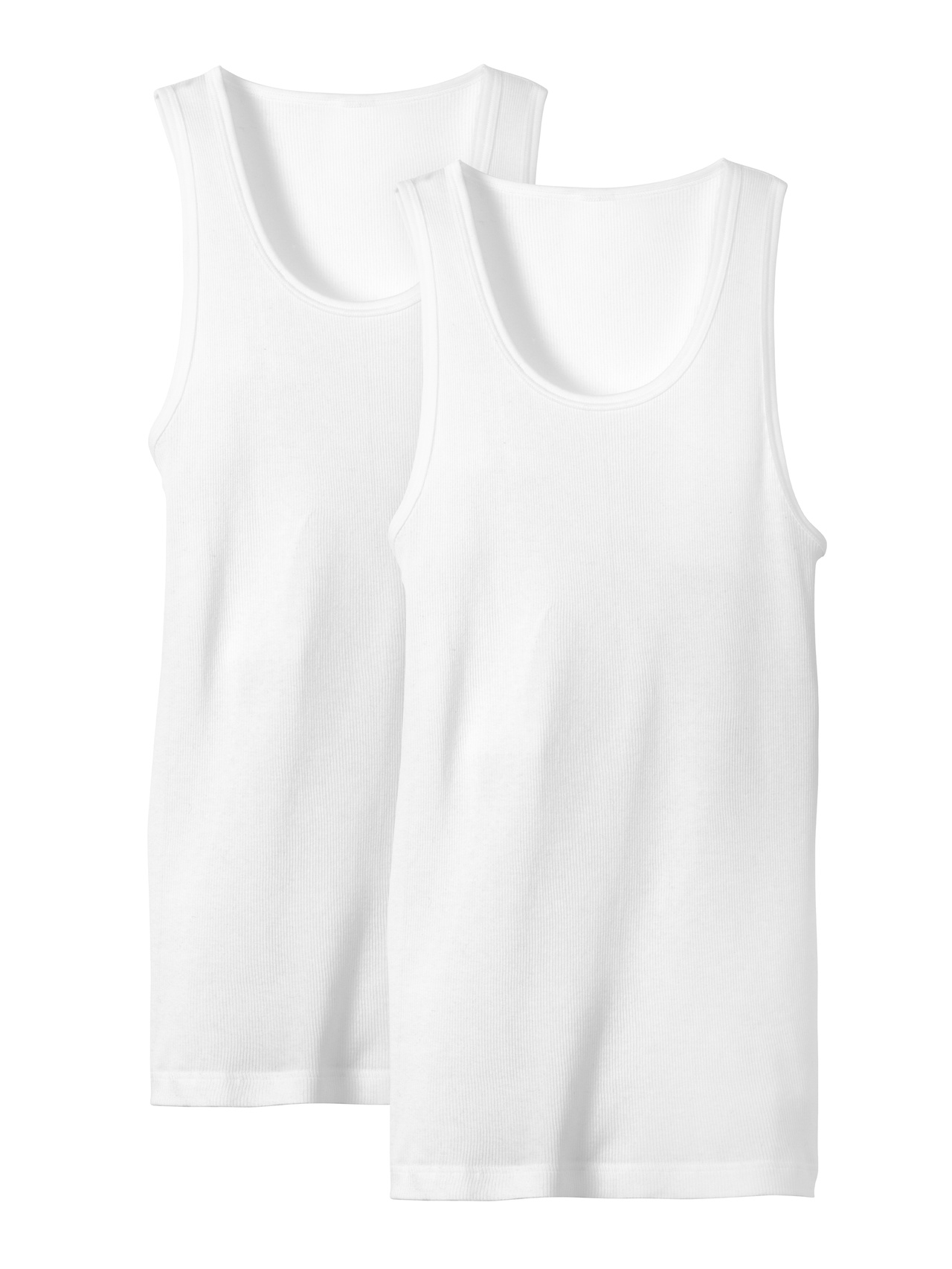 CALIDA Natural Benefit Tank-Top, 2er-Packfür Herren, XXL, Weiß, Qualität im Vorteilspack
