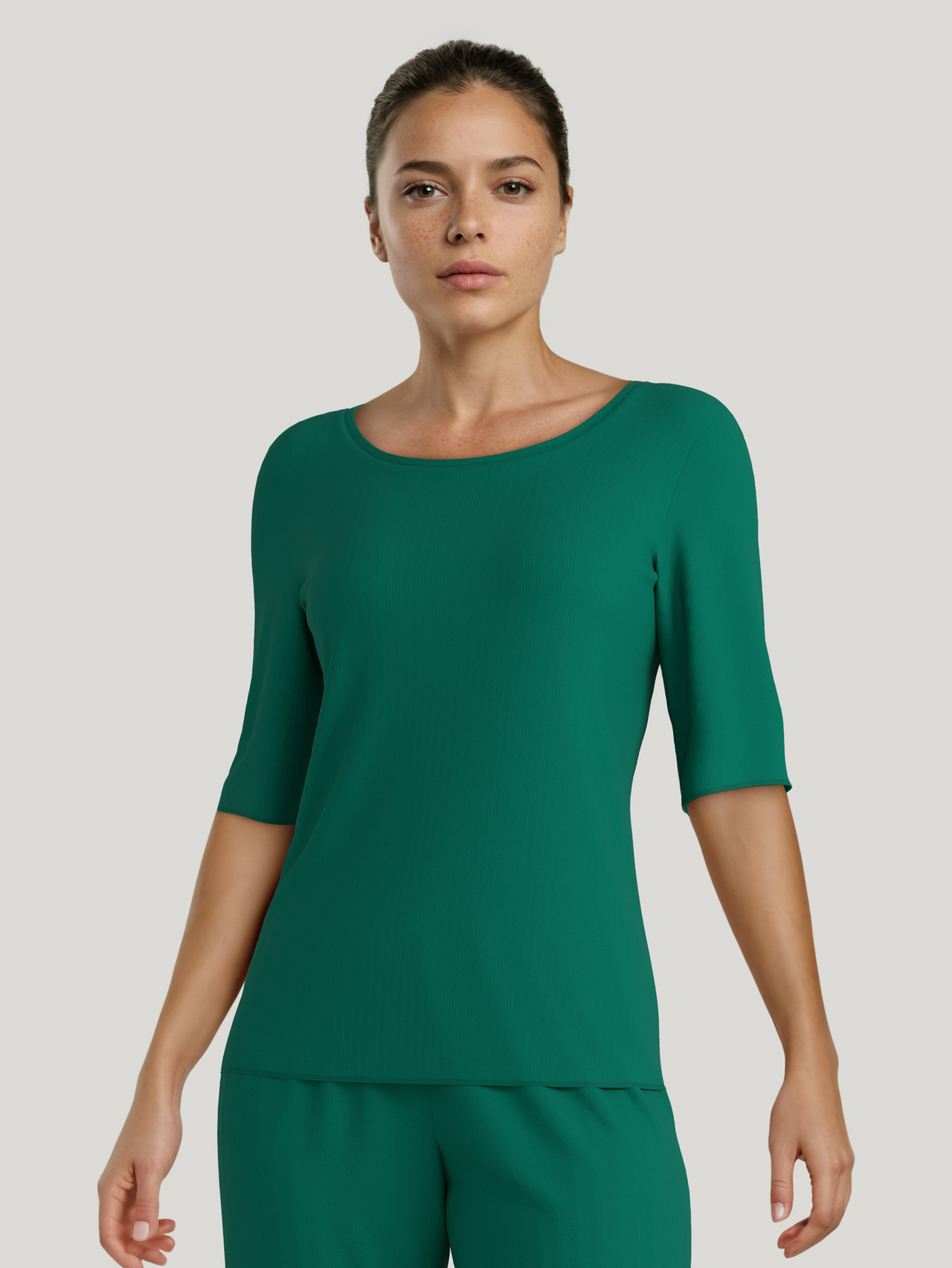 CALIDA Favourites Xtra Kurzarm-Shirtfür Damen, XS, Grün, Mit Mix & Match zum persönlichen Sommeroutfit